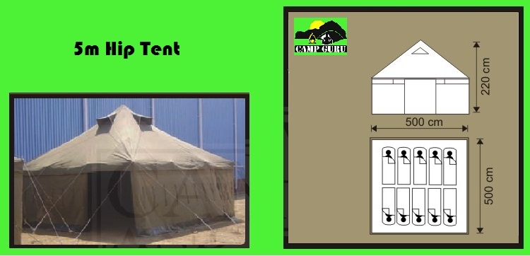 5m Hip Tent
